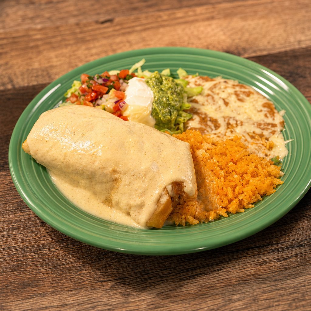 Shrimp Chimichanga.
