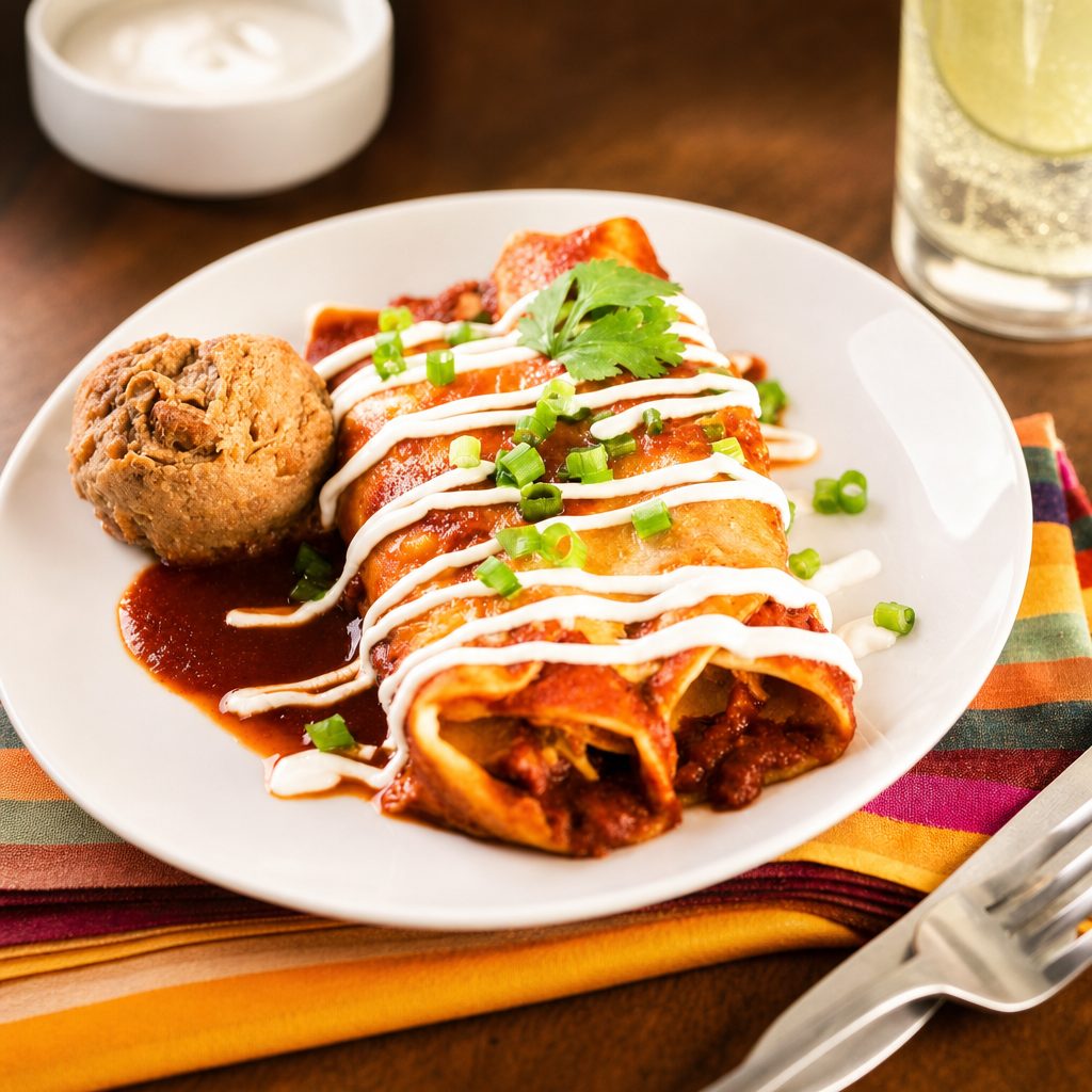Enchiladas Lemon Lime.