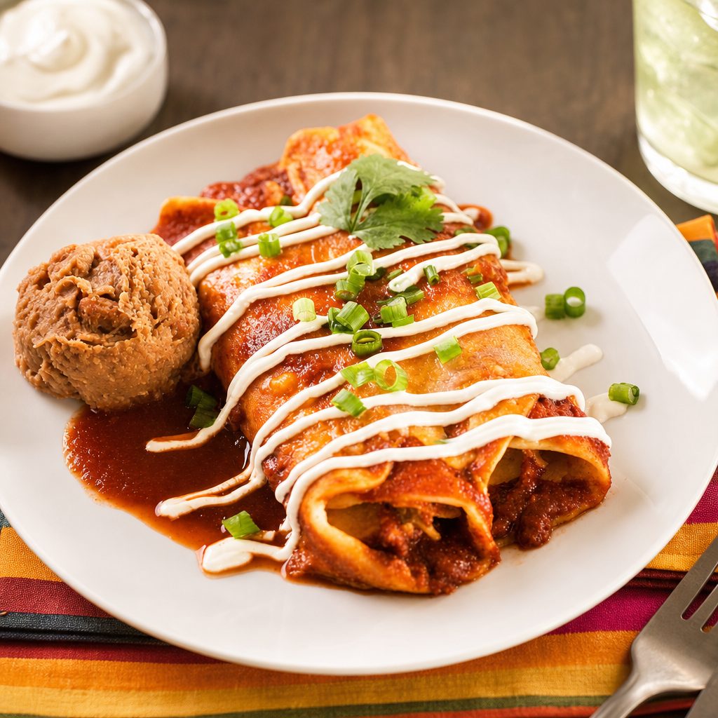 Enchiladas Supreme.