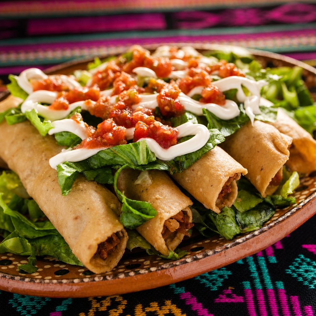 Lunch Flautas.