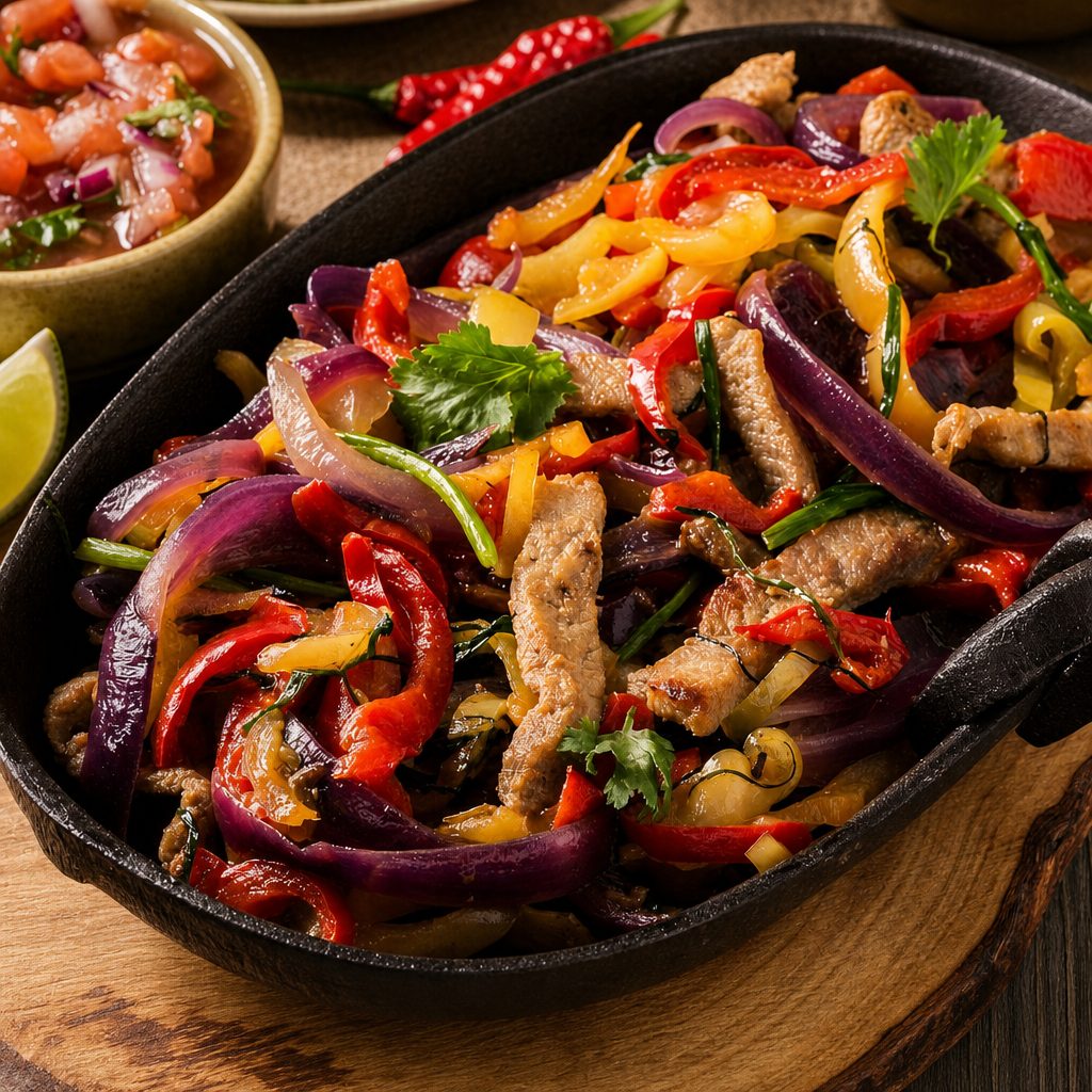 Lunch Fajitas.