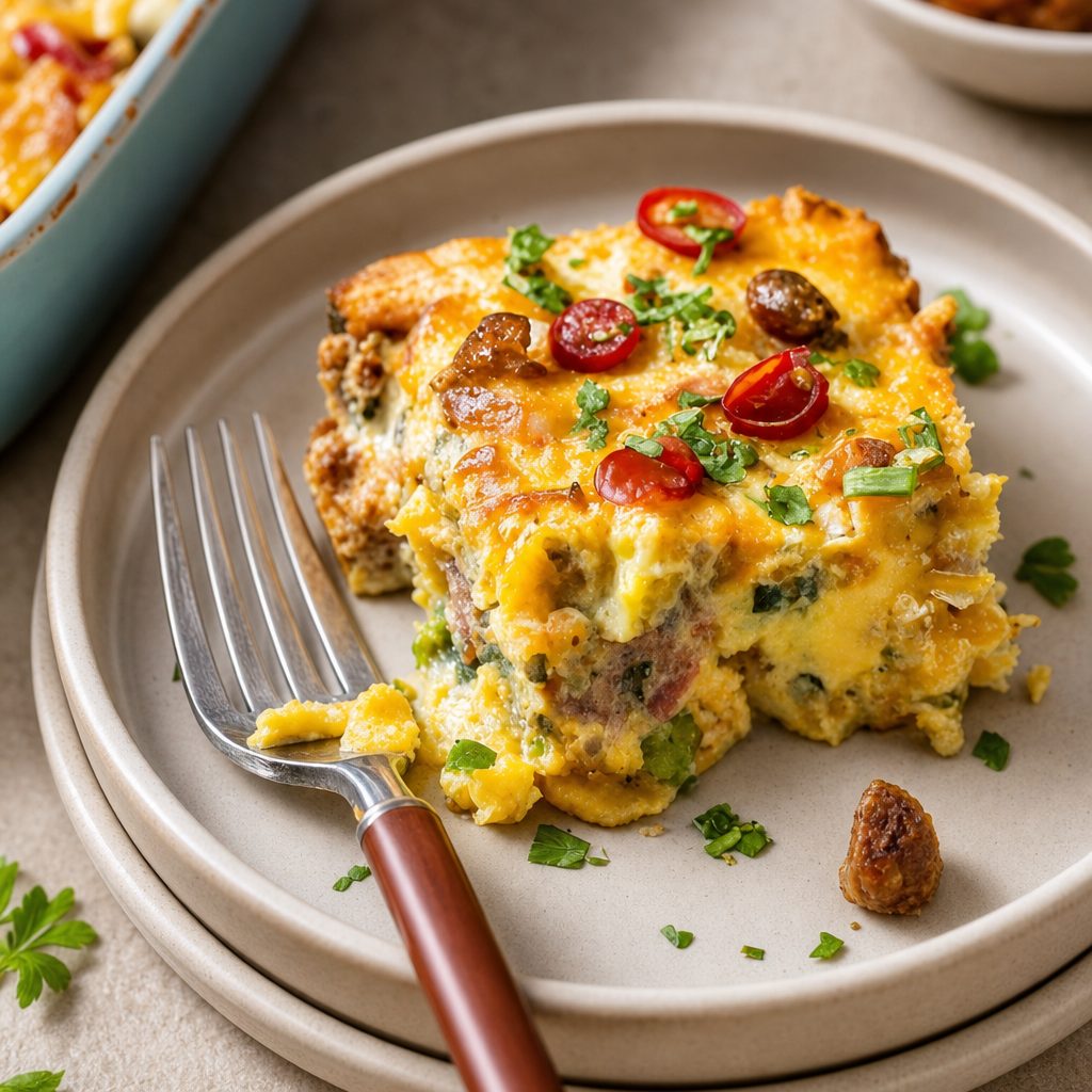 Huevos Con Chorizo.