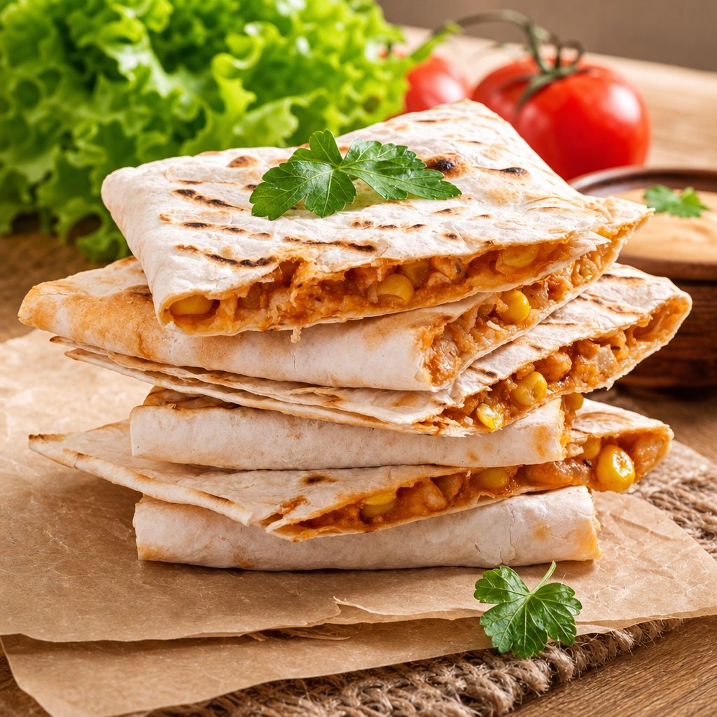 Hawaiian Quesadilla.