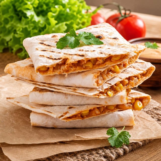 Hawaiian Quesadilla.