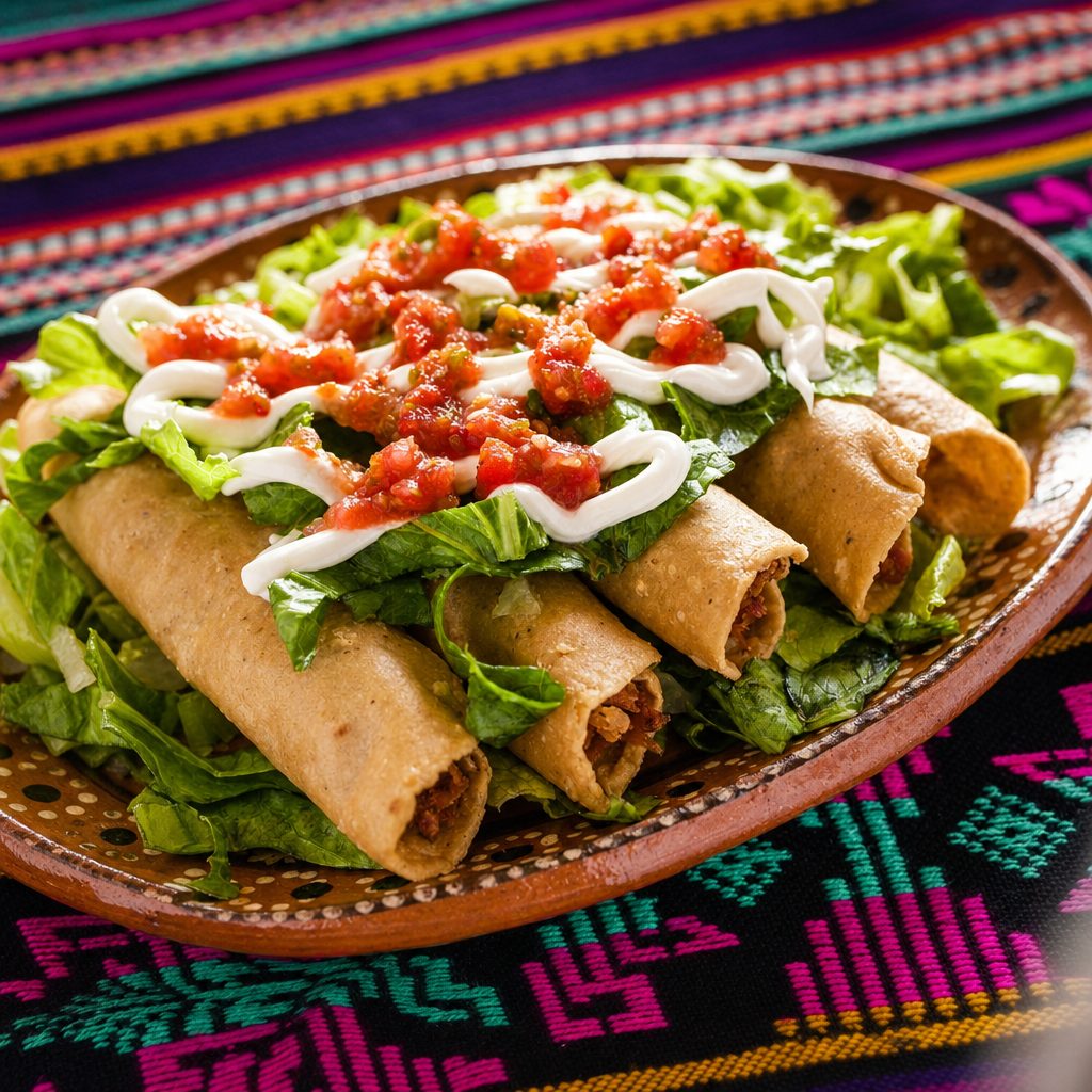 Flautas.
