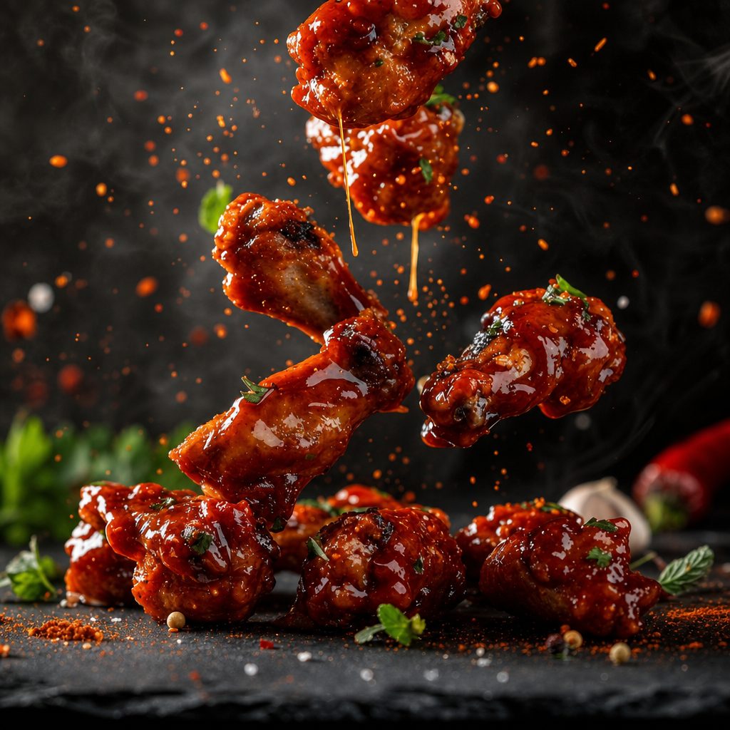 Boneless Wings Half Pound.