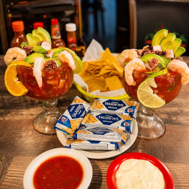 Shrimp & Octopus Cocktail.