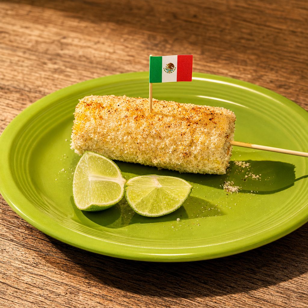 Elote Mexican Corn.