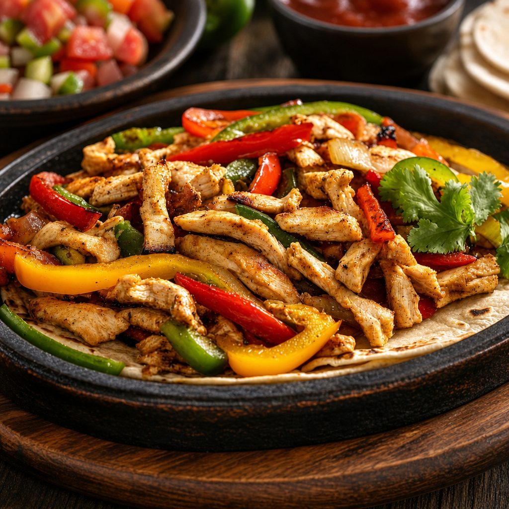 Chicken Fajitas.