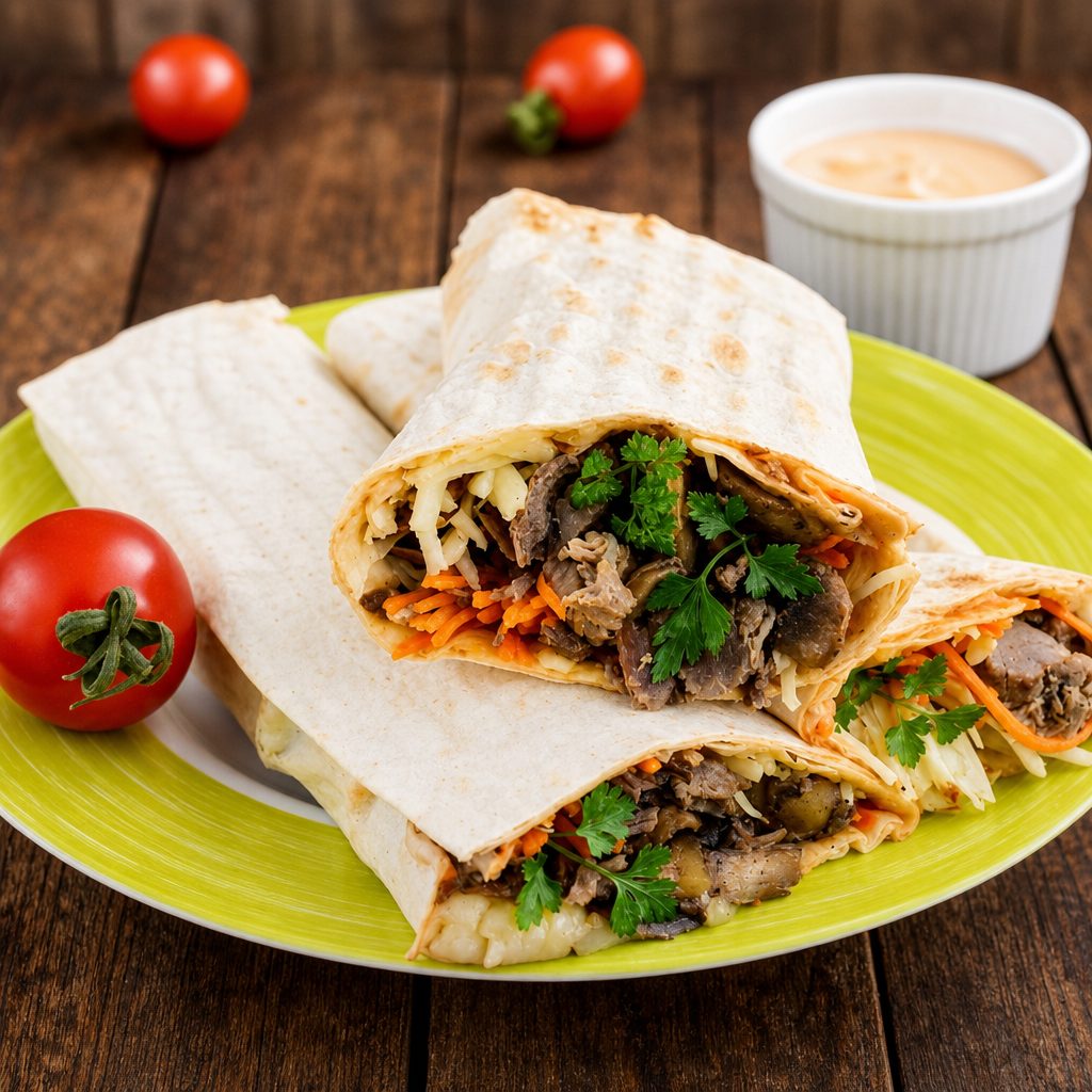 Philly Cheesesteak Burrito.