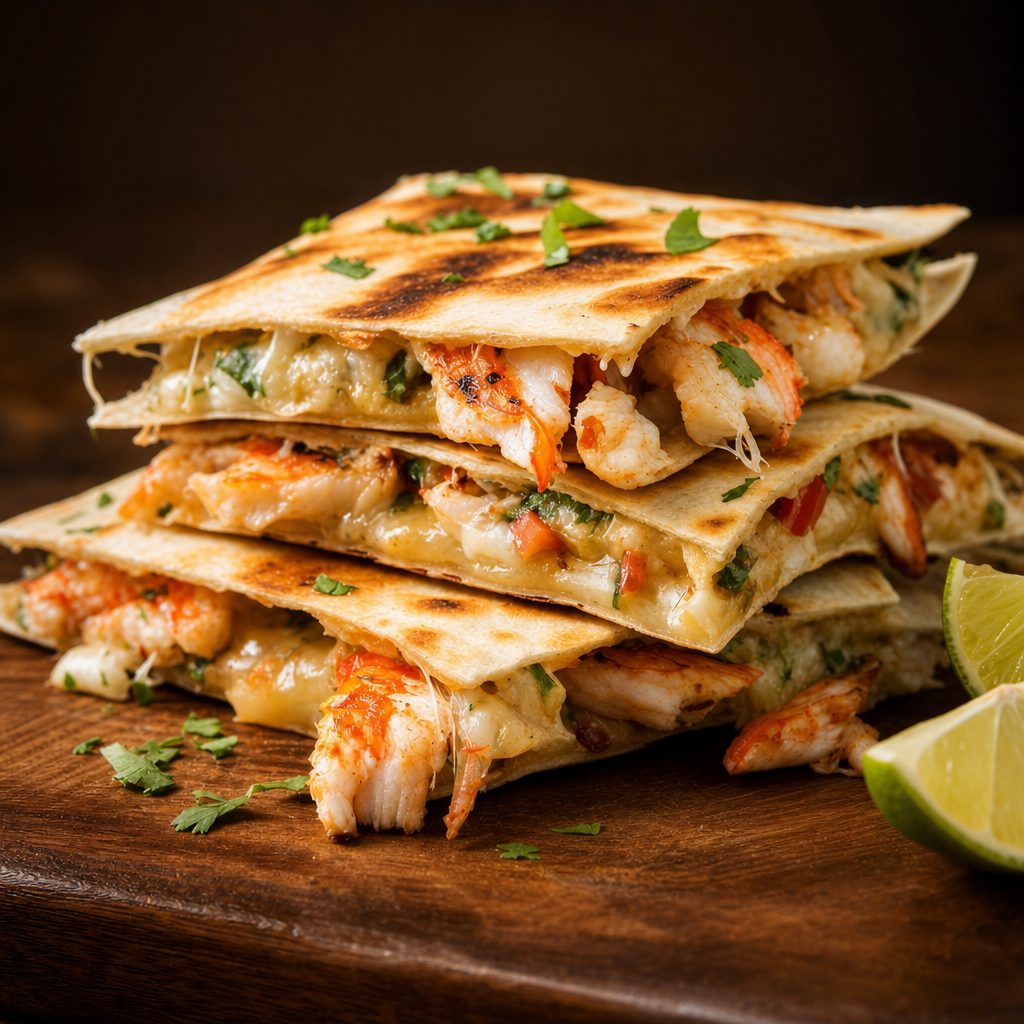 Shrimp Quesadilla.