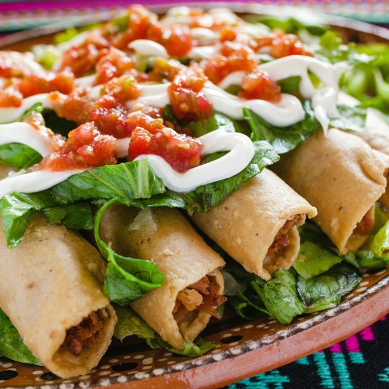Delicious Flautas Await You